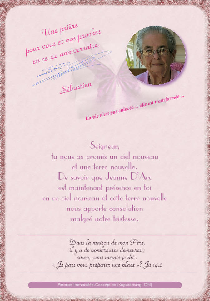 Jeanne D'Arc Poisson